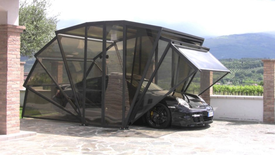 Откидной навес для автомобиля