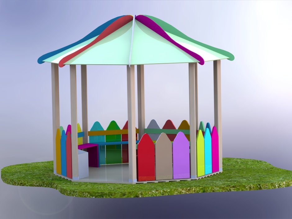 Набросок проекта беседки