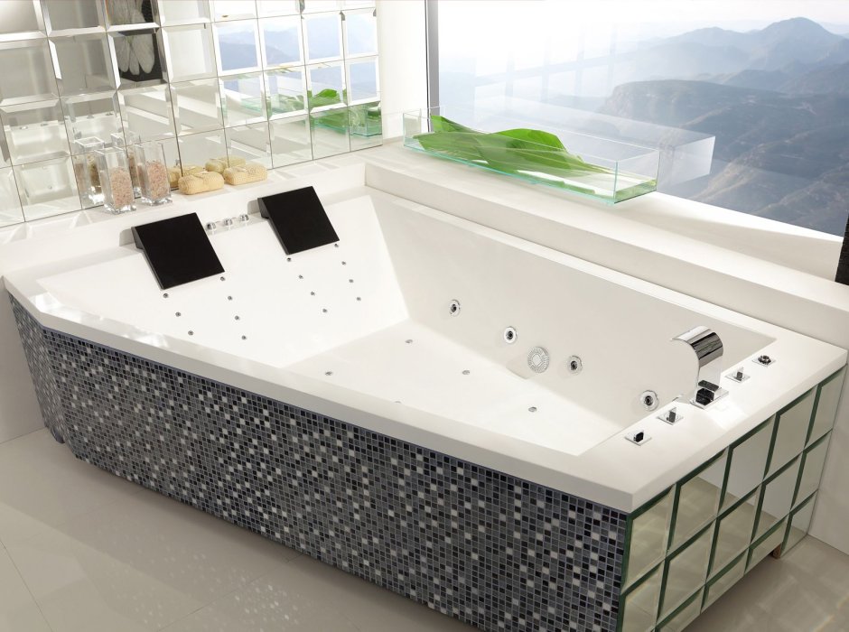 Ванна цвет и стиль Квадро