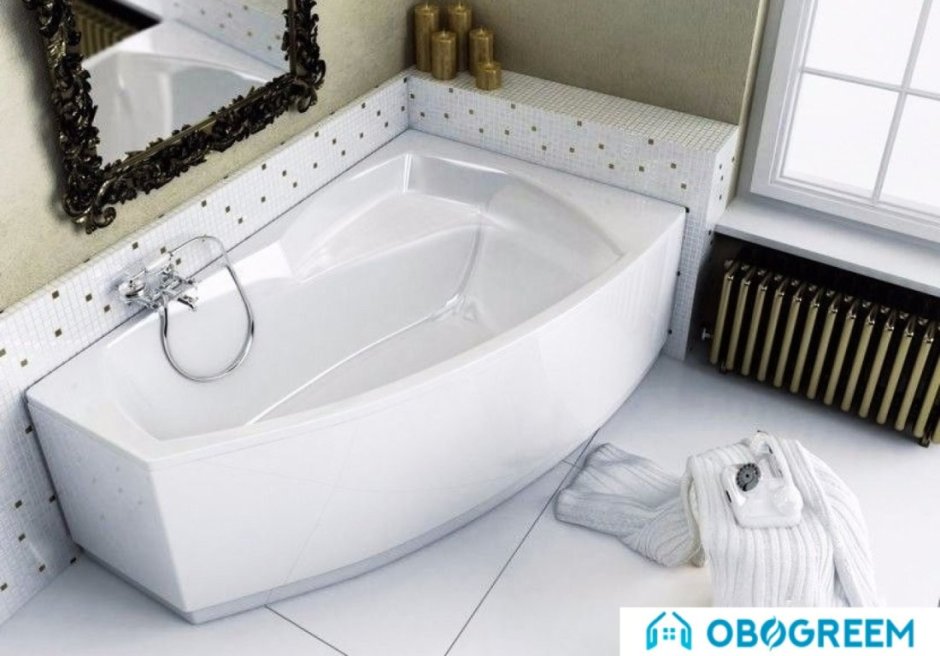 Ванна Repabad Kampen 160 акрил угловая