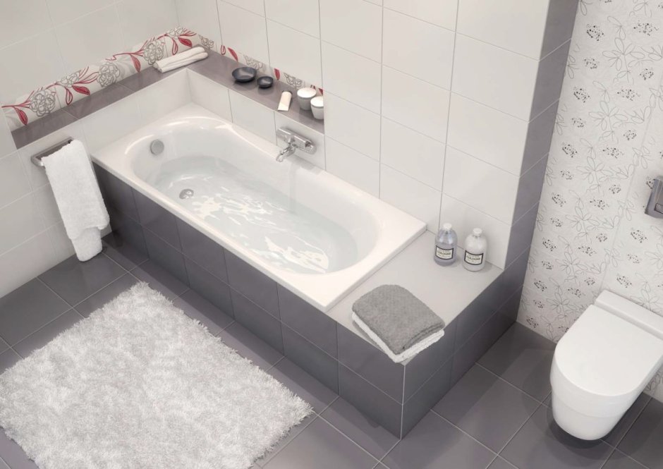 Ванна из литьевого мрамора 180 на 80