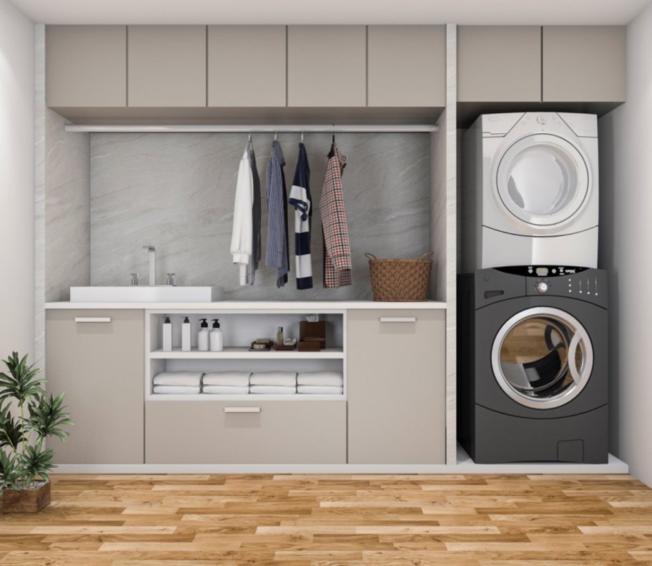 Постирочная Минимализм