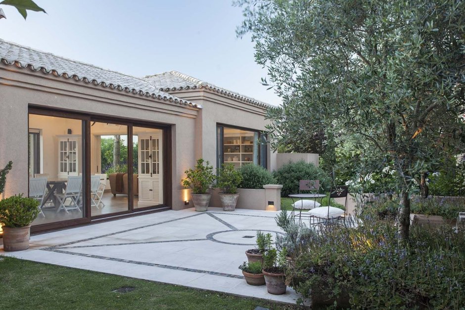 Проекты одноэтажных домов в средиземноморском стиле