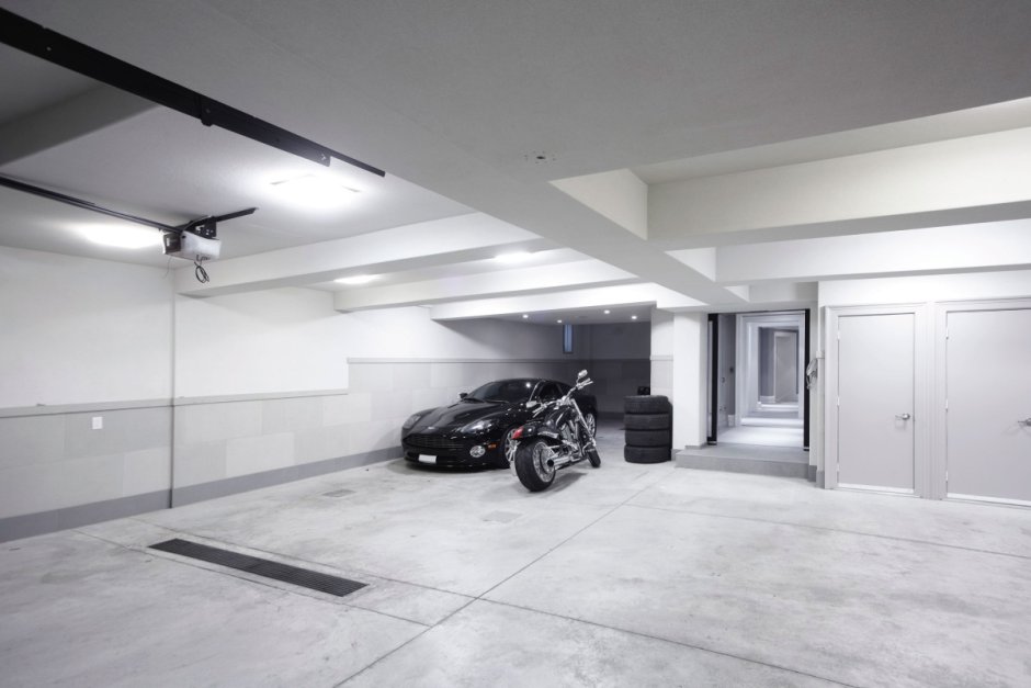 Стильная отделка гаража