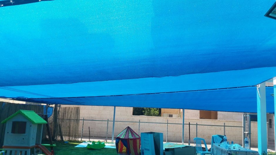 Сетка затеняющая белая