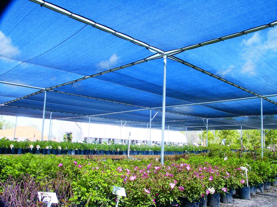 Сетка для затенения от солнца