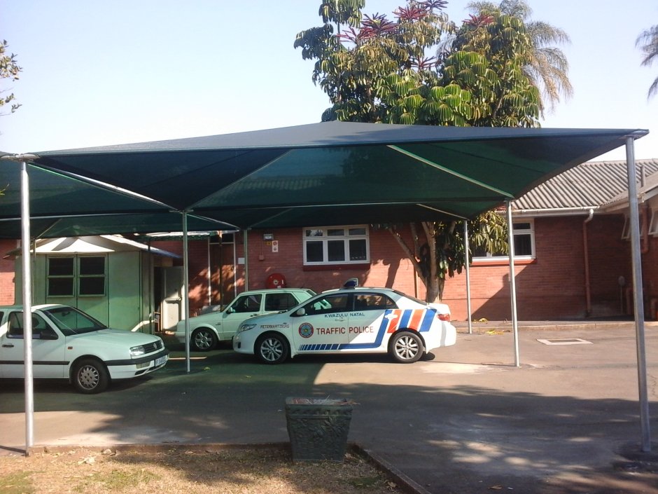 Затеняющая сетка для навеса