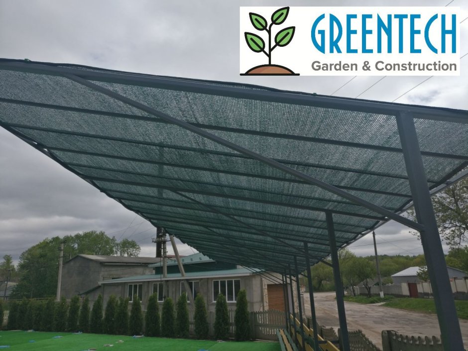 Тент Парус для затенения