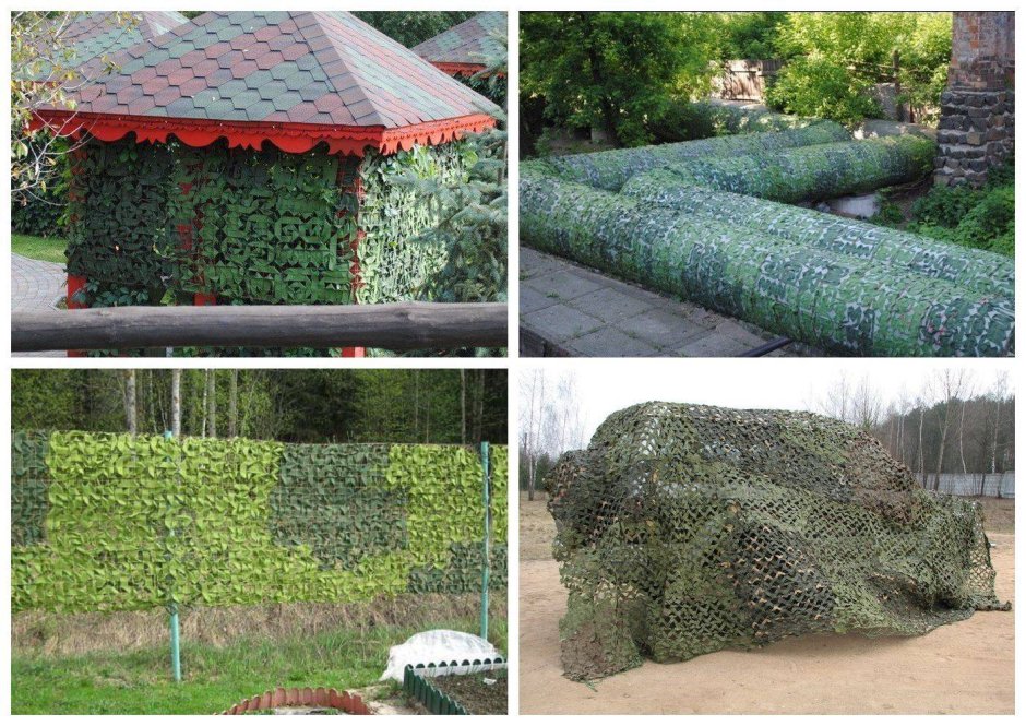 Каркас из столбов для затеняющей сетки