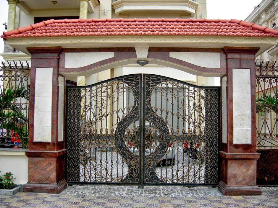 Шикарные ворота