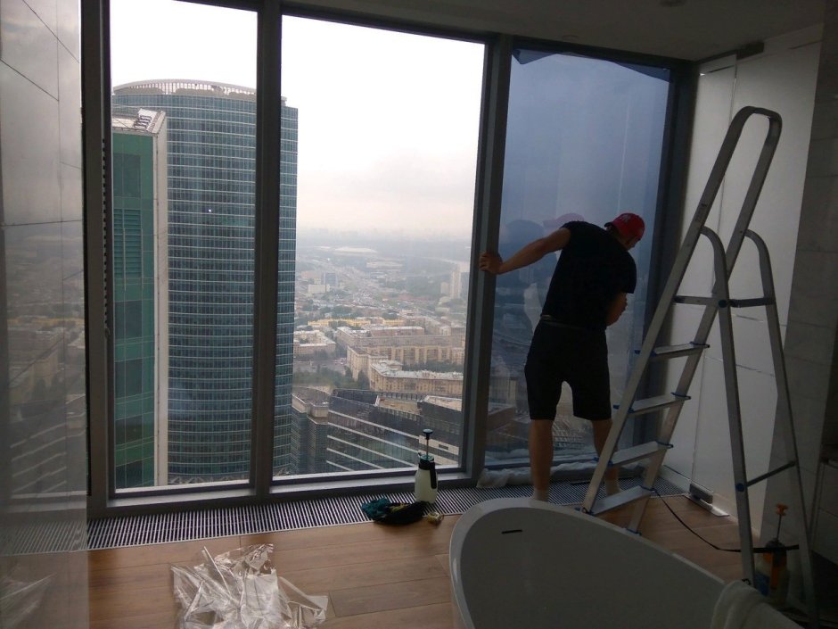 Пленка на панорамные окна