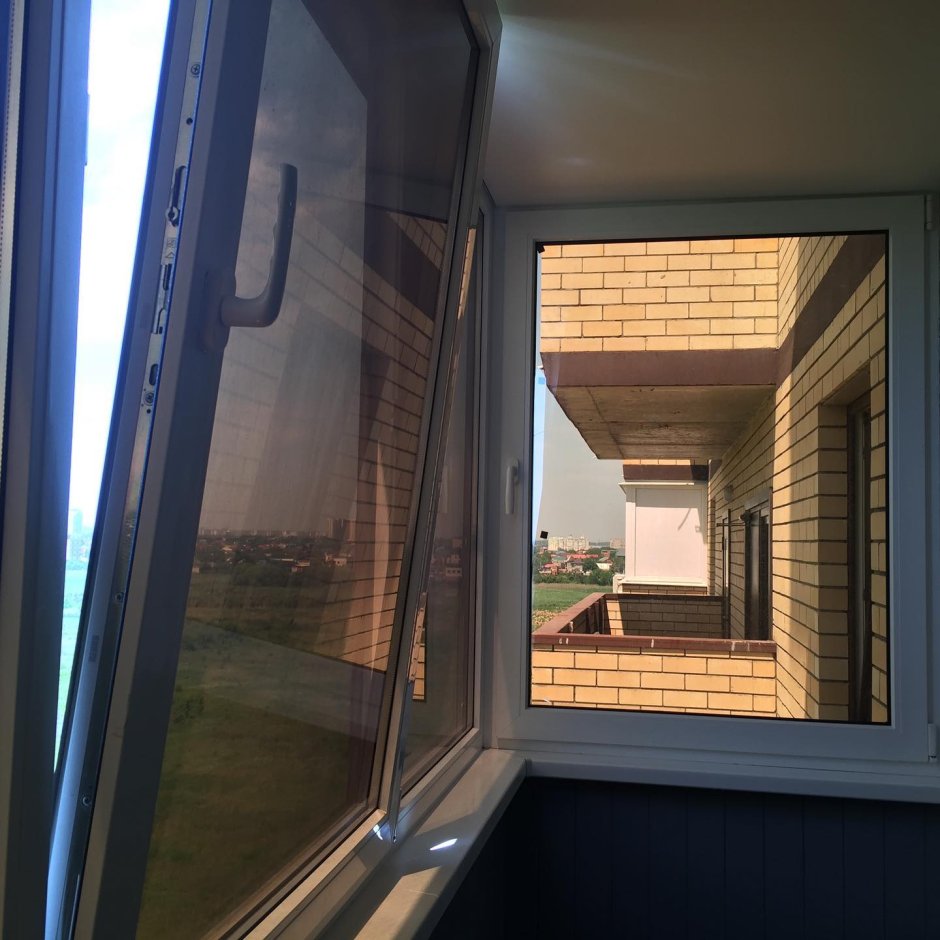 Тонировка балкона