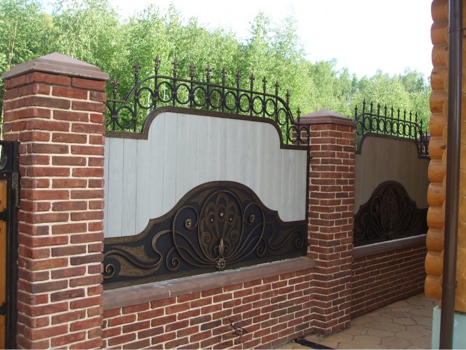 Кованый забор
