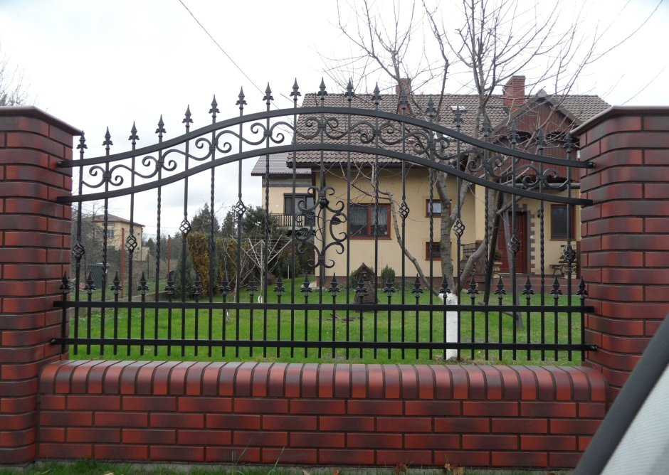 Кованый забор Минимализм