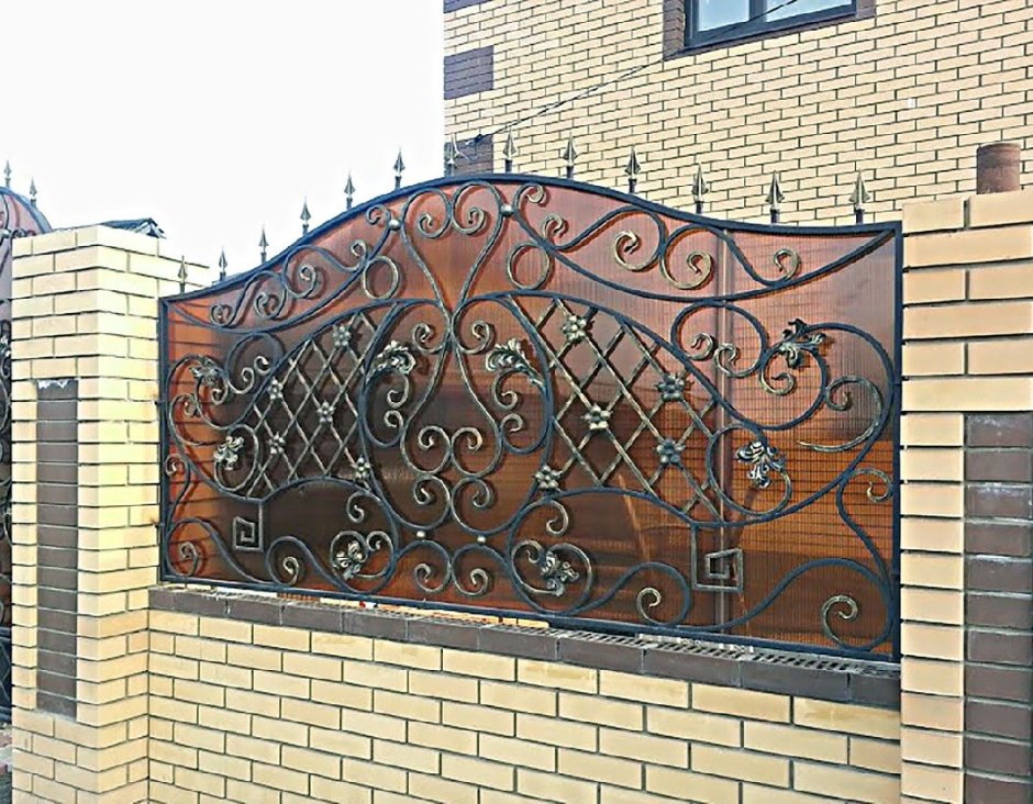 Кованый забор