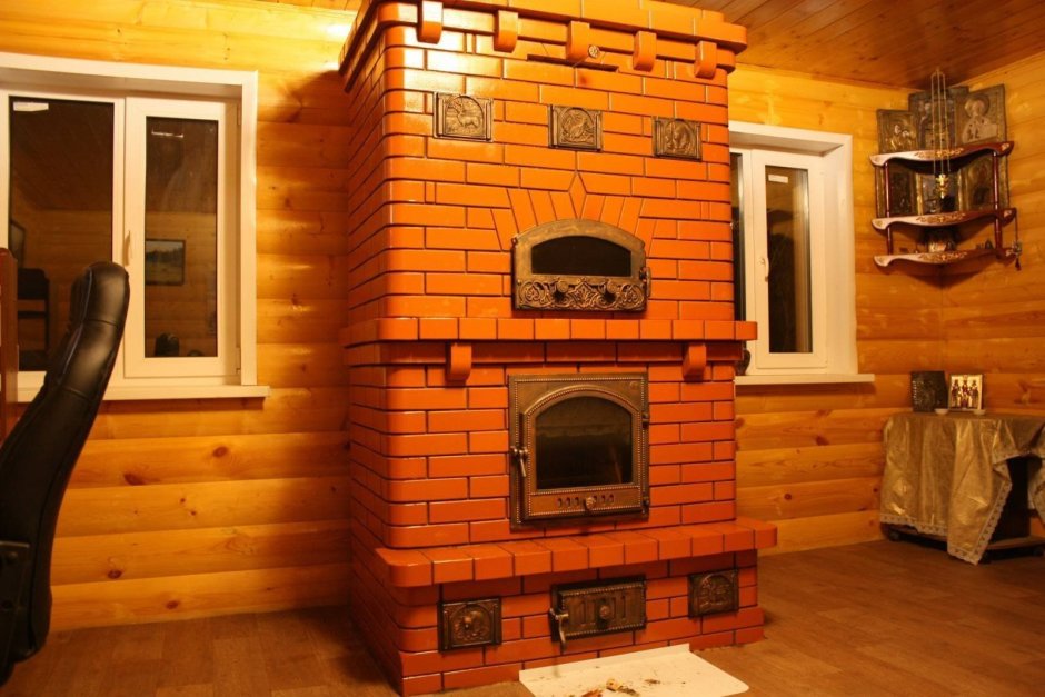 Каминопечь голландка