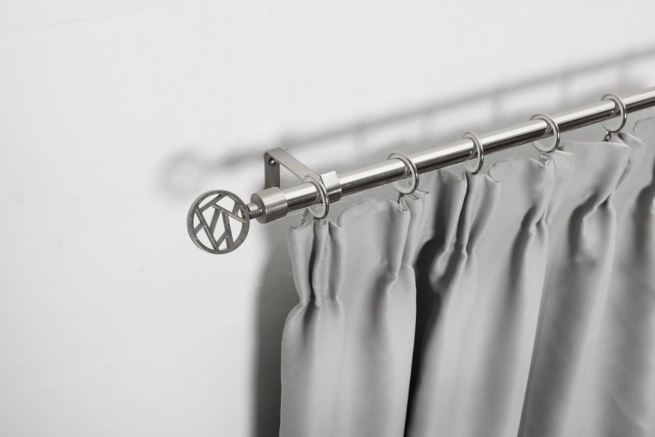 Льняные шторы крепление на карниз с украшением