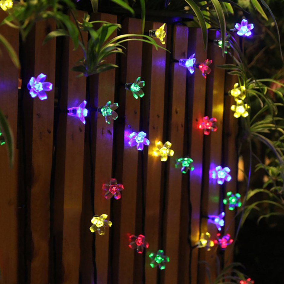 Гирлянда на солнечных батареях