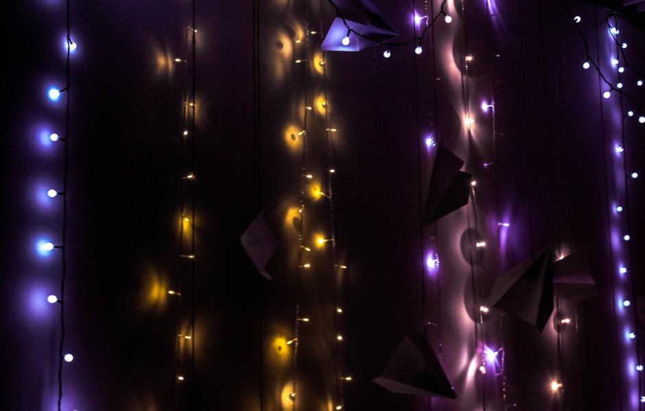 Гирлянда обои