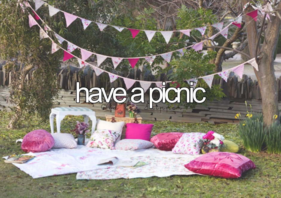 Фотозона на природе на день рождения