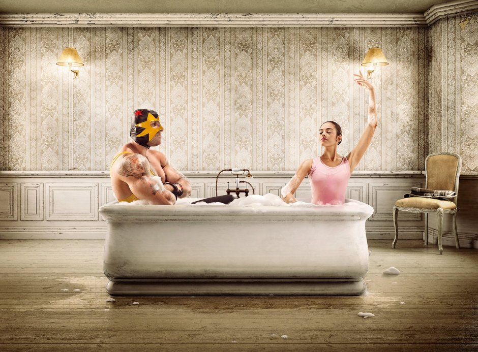 Креативная ванная