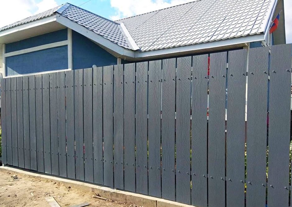 Фибросайдинг "Decover" Gray