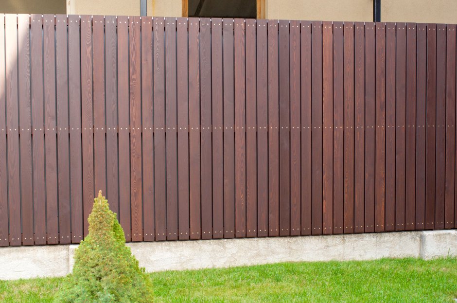 Планкен лиственница забор