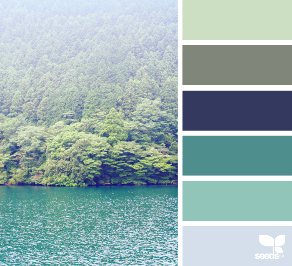 Приятные сочетания цветов для глаз