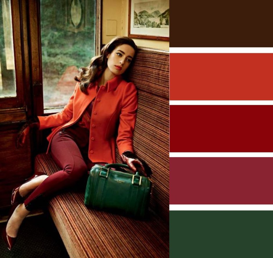 Сочетание цветов в одежде