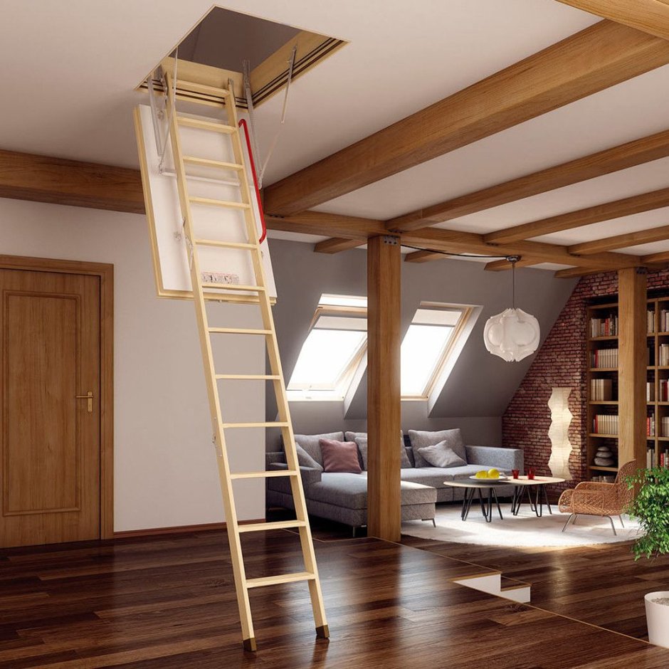 Лестница чердачная LWT 60*120*280