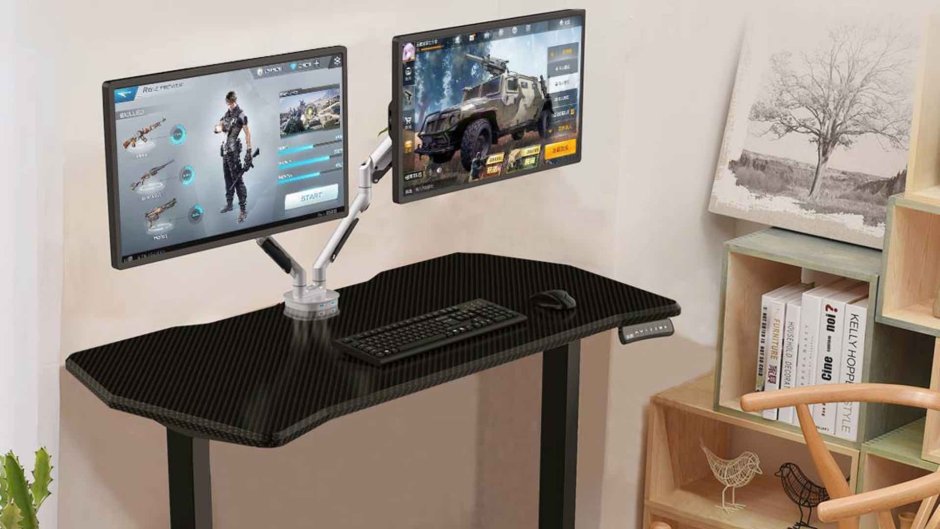 Деревянный компьютерный стол