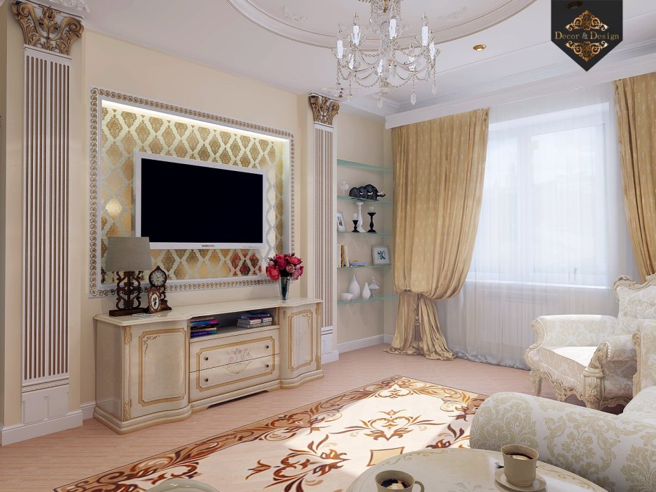 Гостиная в классике