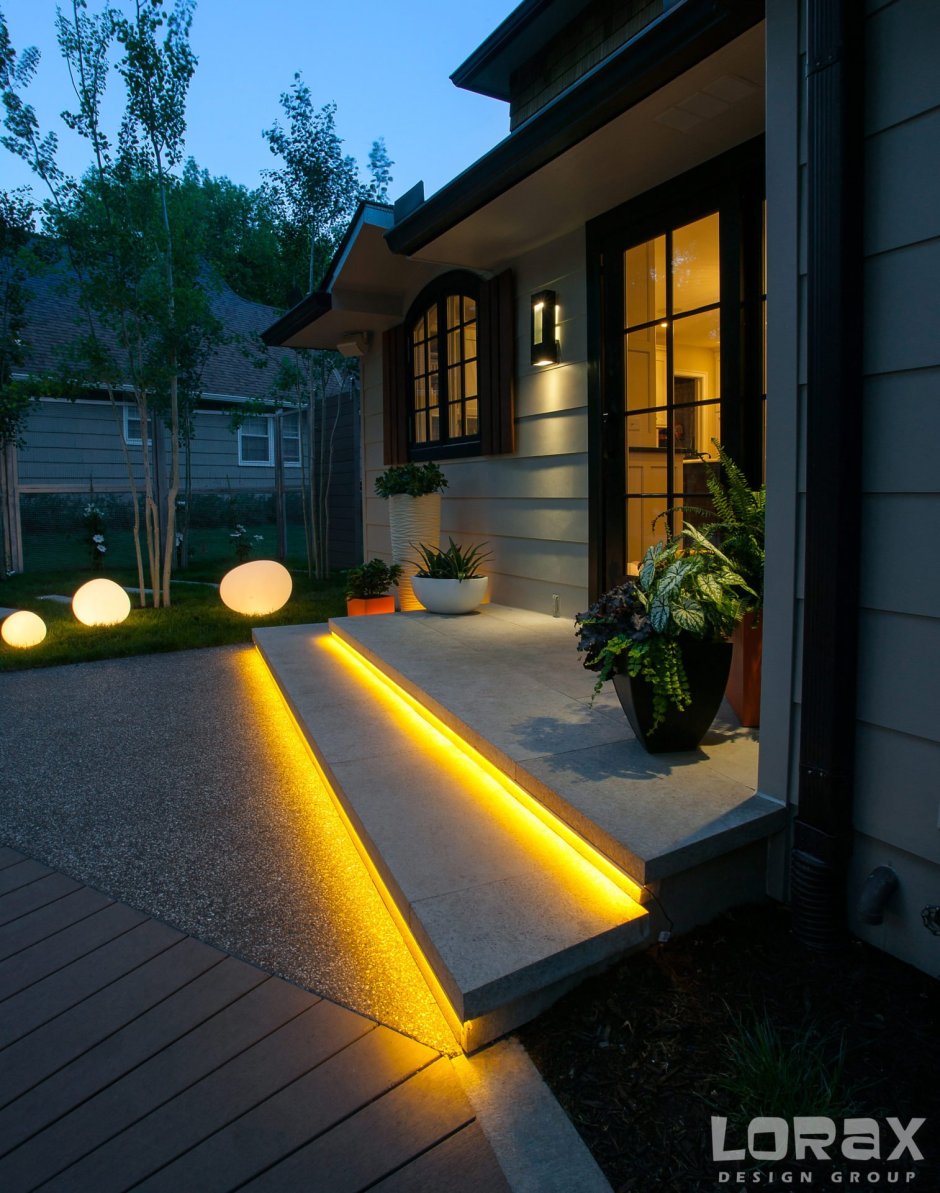 Подсветка участка загородного