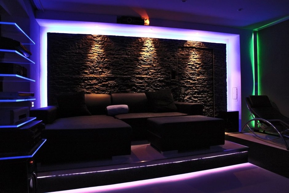 Подсветка фасада