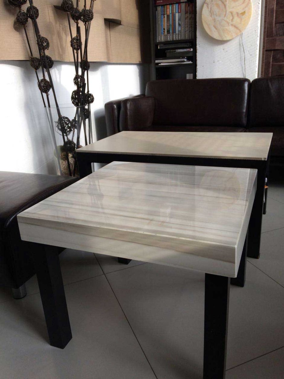 Стол из керамогранита 60х120