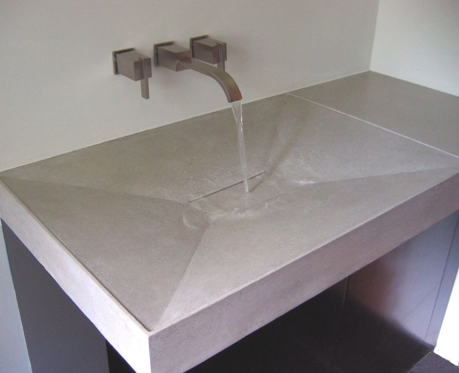 Раковина из плитки керамогранита