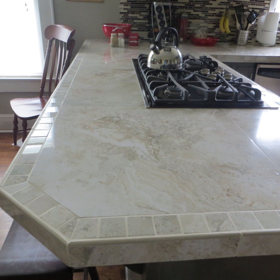 Столешница из керамогранитной плиты