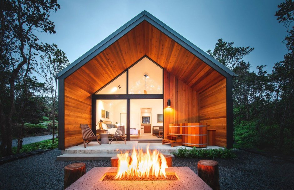 Modern Forest Cabin