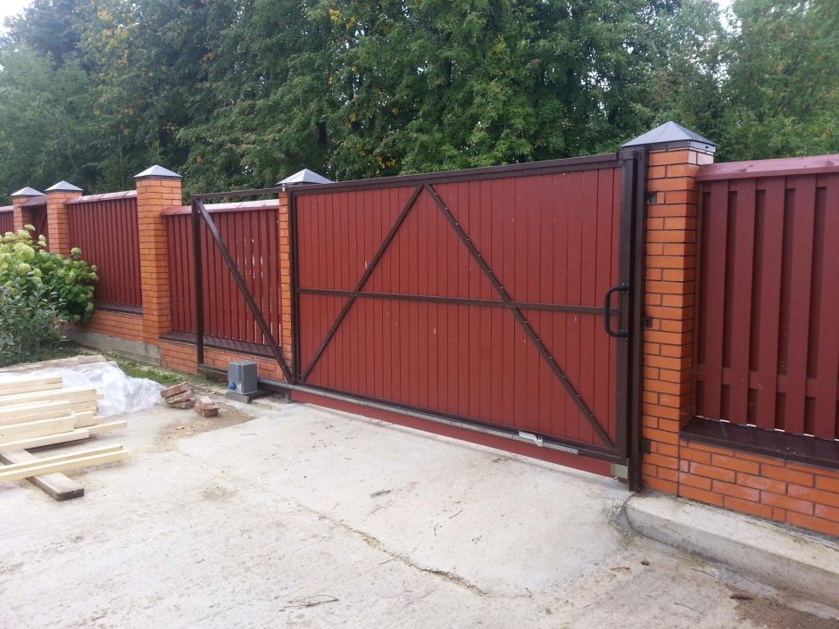 Откатные ворота