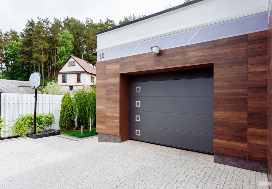 Откатные секционные ворота Hormann