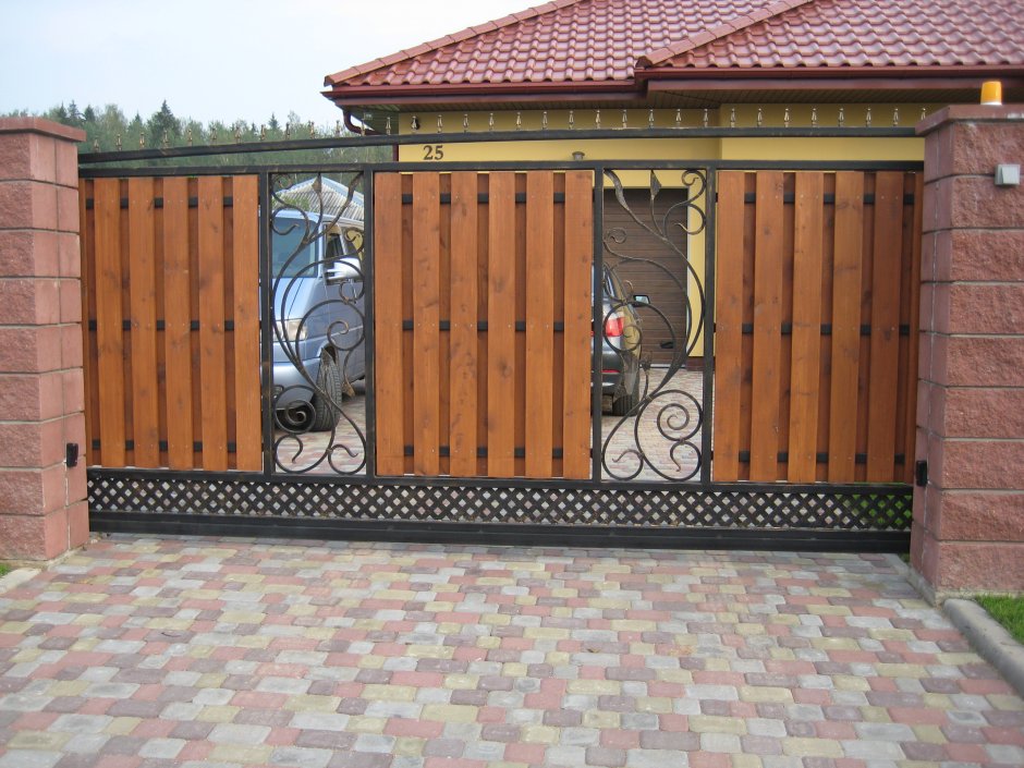 Откатные ворота ALUTECH Prestige