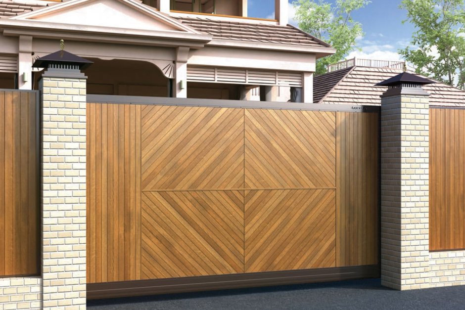 Откатные ворота Дорхан