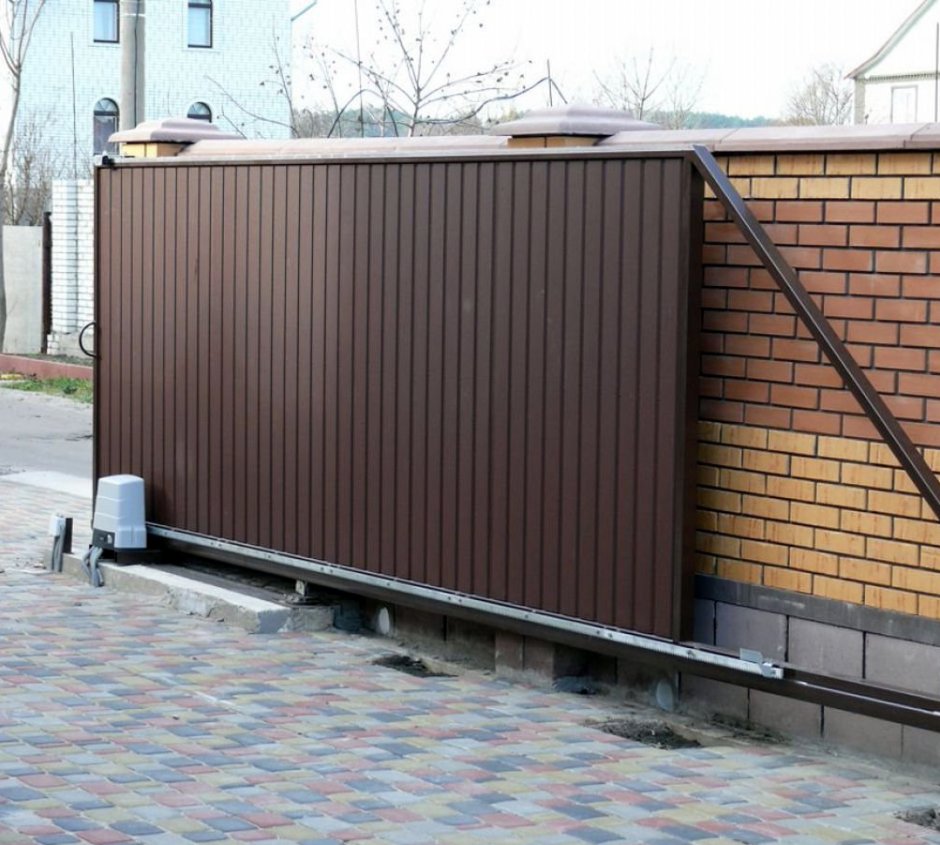 Откатные ворота Дорхан