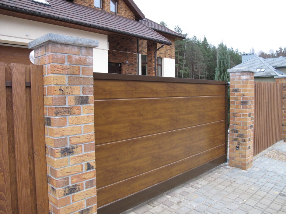 Откатные ворота Алютех ads400