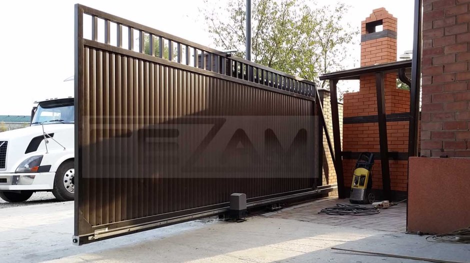 Файер Марк откатные ворота