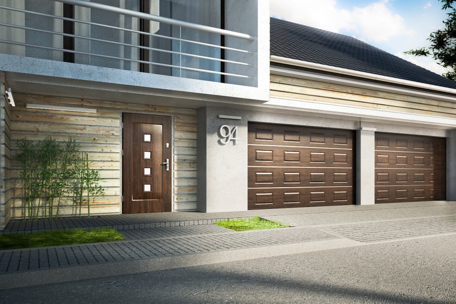 Гаражные ворота ALUTECH