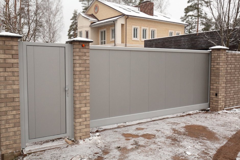 Откатные ворота 3м 1,5м