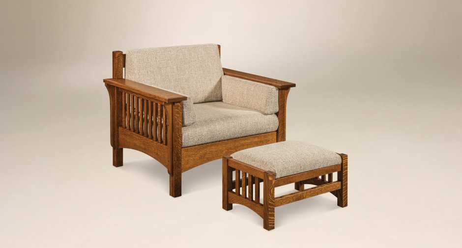 Кресло из дерева