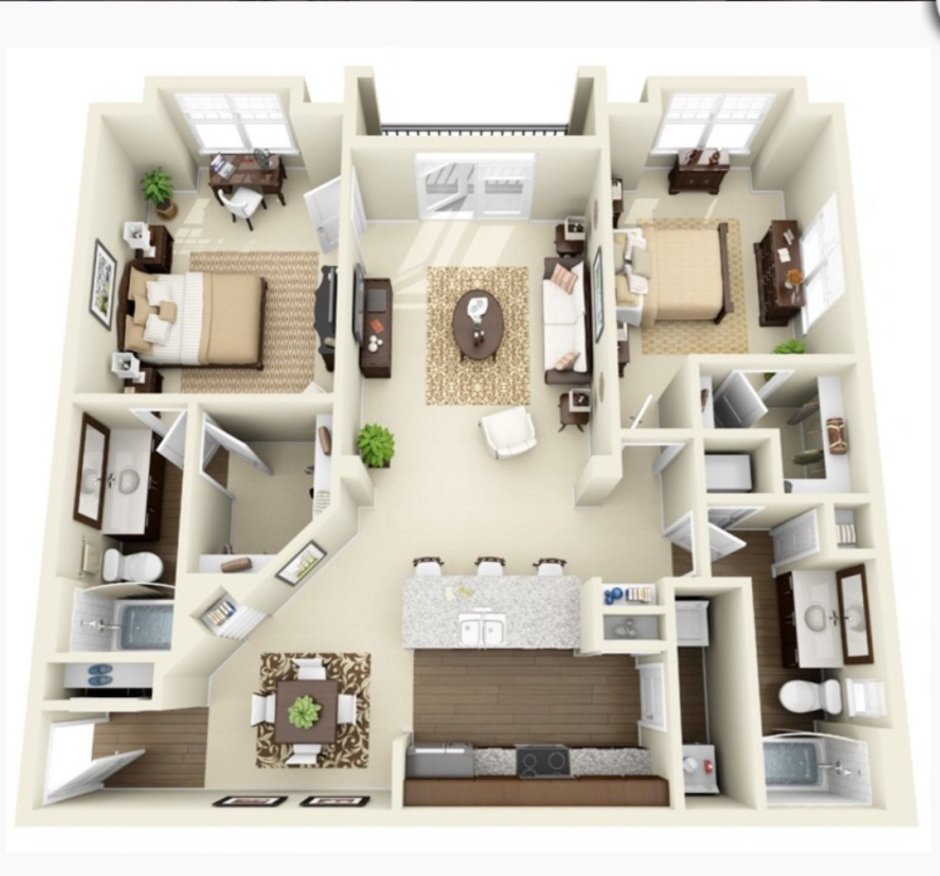 Оригинальные планировки домов