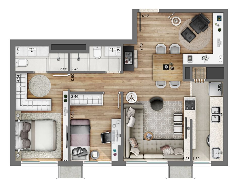 Красивые планировки квартир